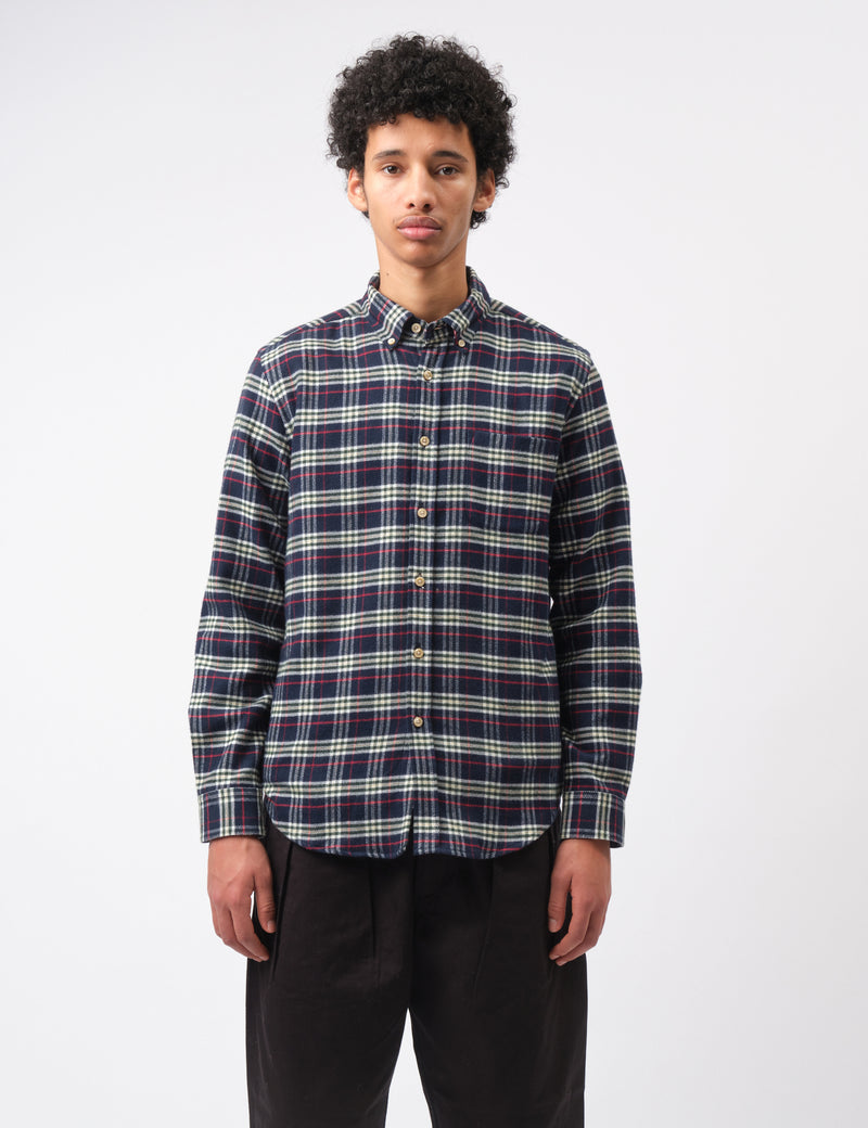 Portuguese Flannel Lamo Shirt - Blue