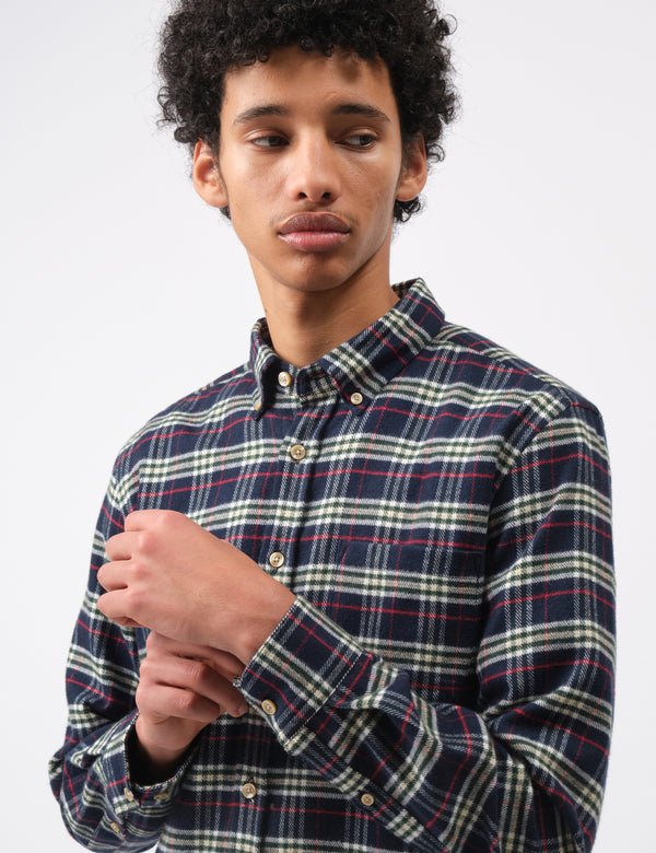 Portuguese Flannel Lamo Shirt - Blue