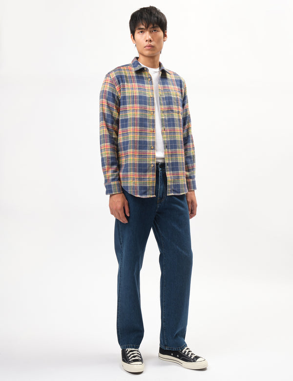 Portuguese Flannel Olissipo Shirt - Blue