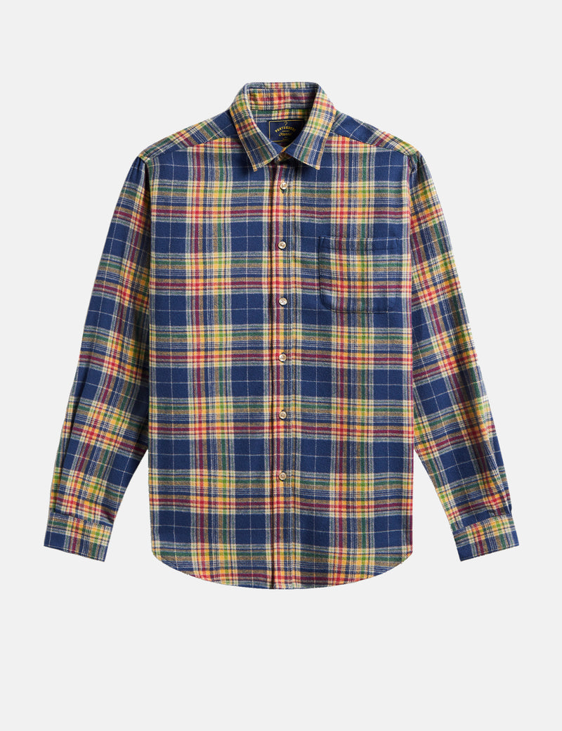 Portuguese Flannel Olissipo Shirt - Blue