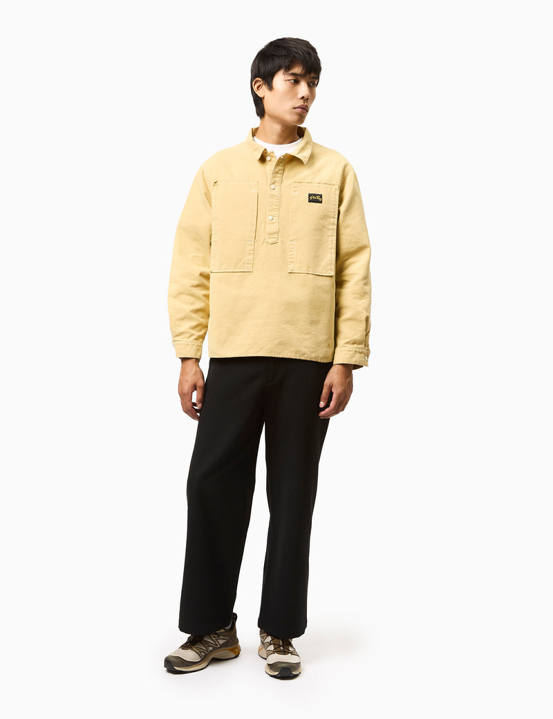 Stan Ray Painters Pop Over Shirt (Bedford Cord) - Khaki