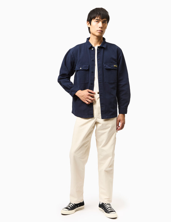 Stan Ray CPO Shirt (Bedford Cord) - Navy Blue