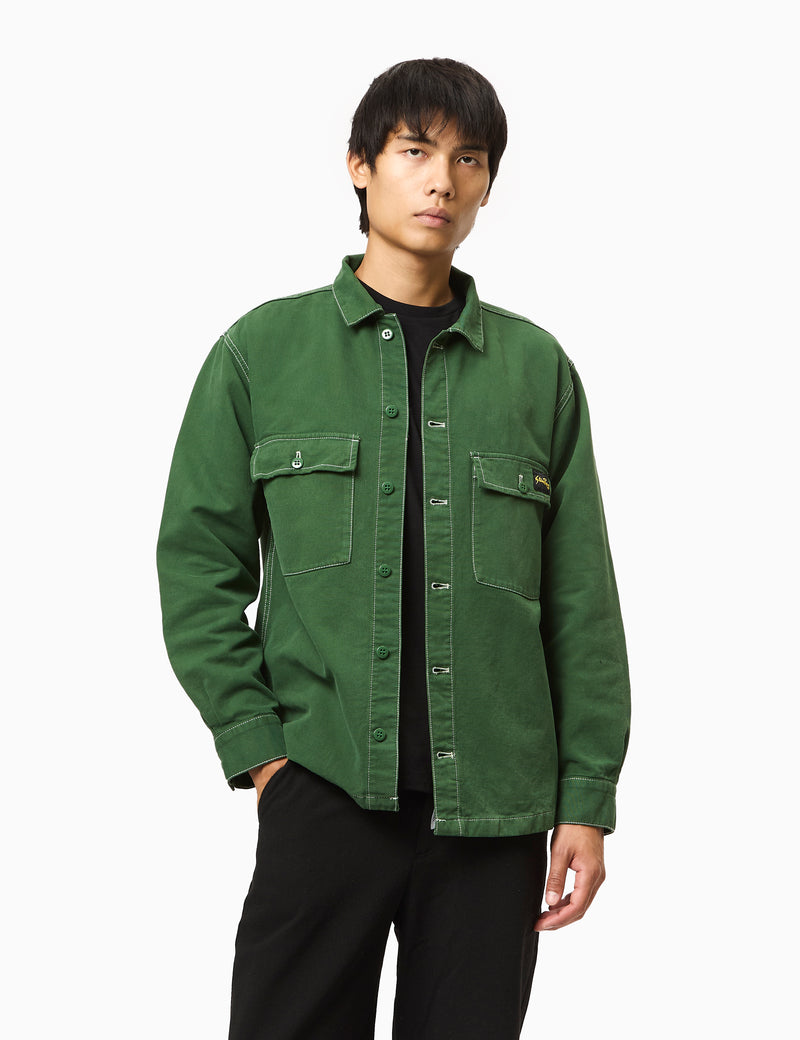 Stan Ray CPO Shirt (Bedford Cord) - Racing Green