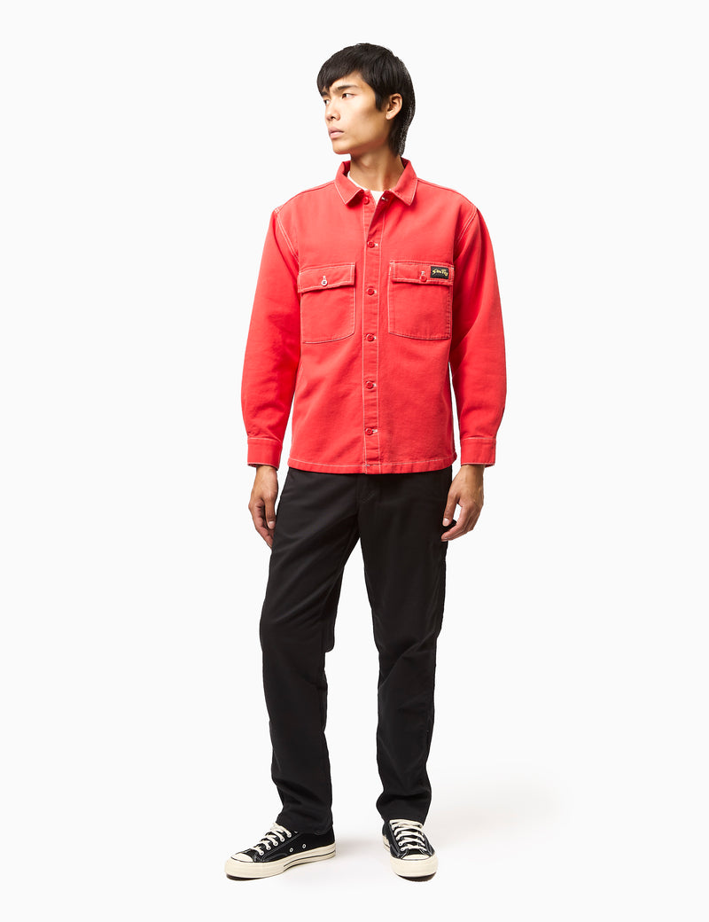 Stan Ray CPO Shirt (Bedford Cord) - Aged Red