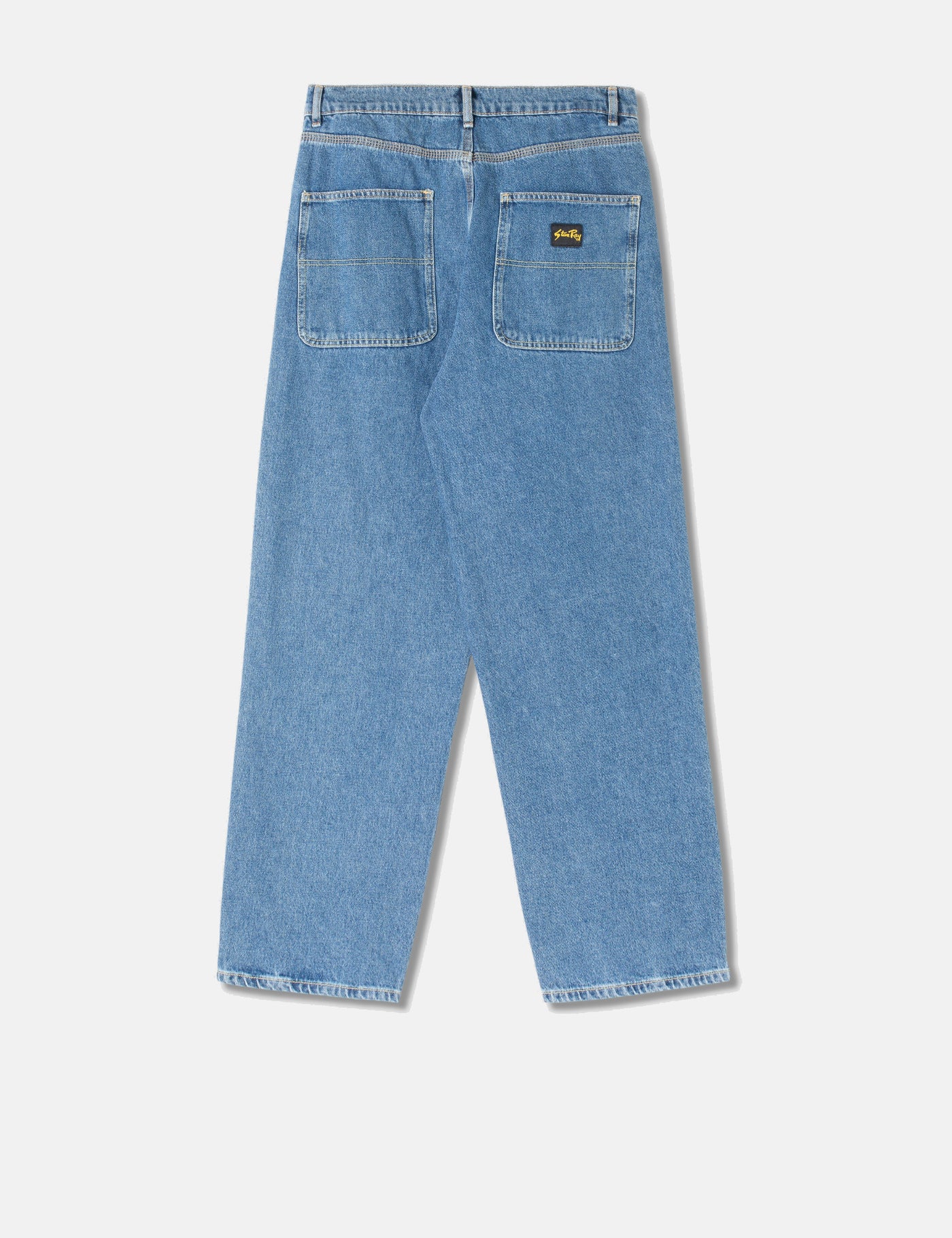 [TRILLION] STONE WASHING WIDE DENIM PANTS 8色 ★ MUSINSA | TRILLION Biostone Washing Wide Denim Pants_BEIGE BLUE