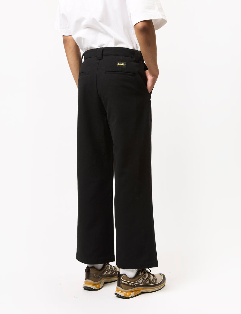 Stan Ray A Pant Trousers (Cotton Twill) - Black