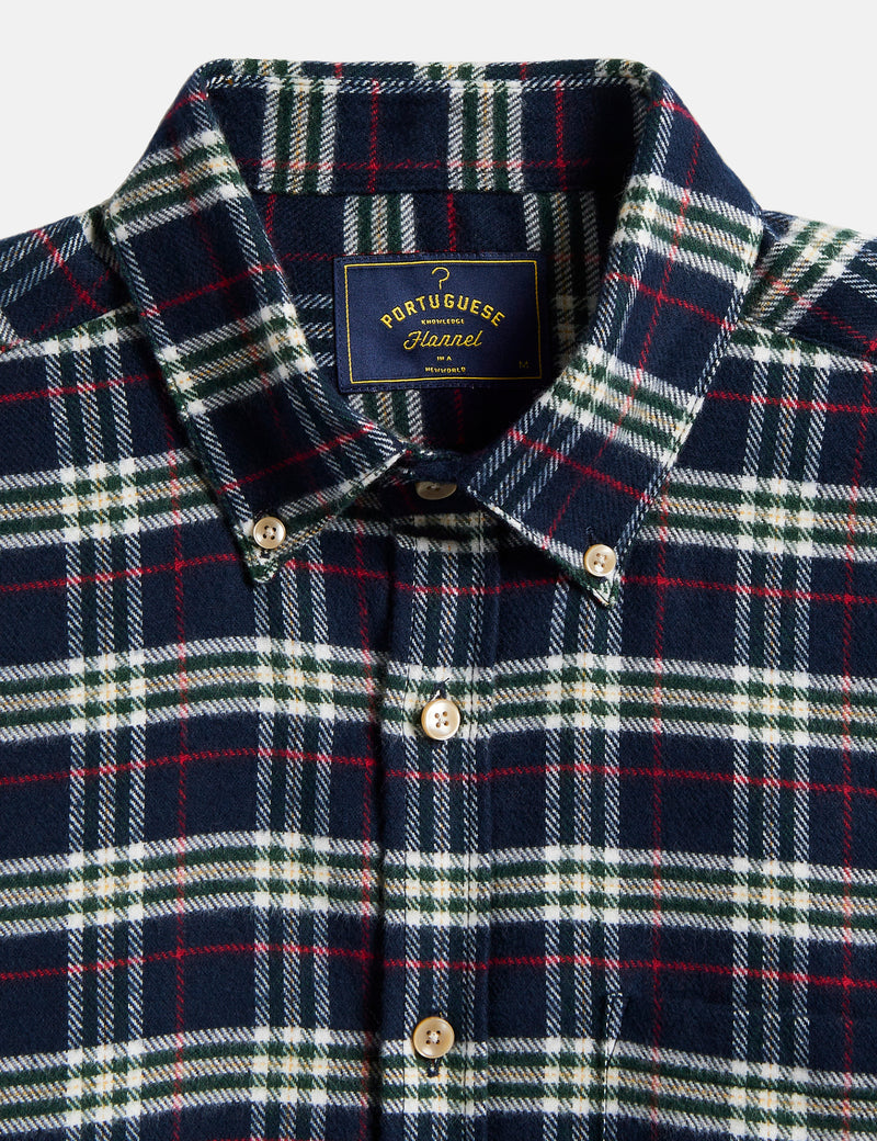 Portuguese Flannel Lamo Shirt - Blue