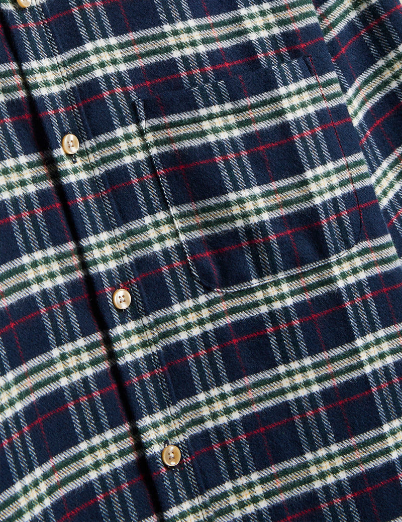 Portuguese Flannel Lamo Shirt - Blue