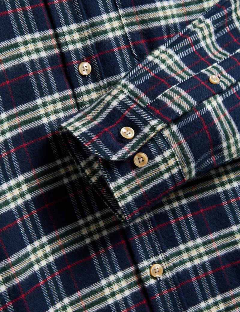 Portuguese Flannel Lamo Shirt - Blue