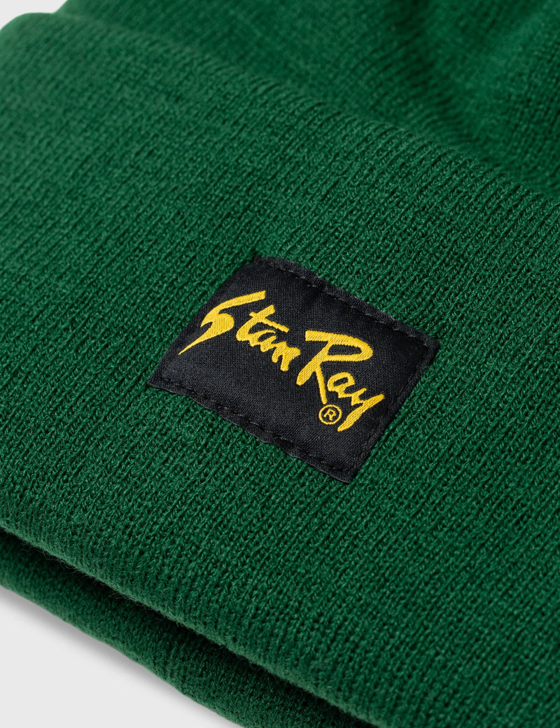 Stan Ray Fold Beanie Hat - Green