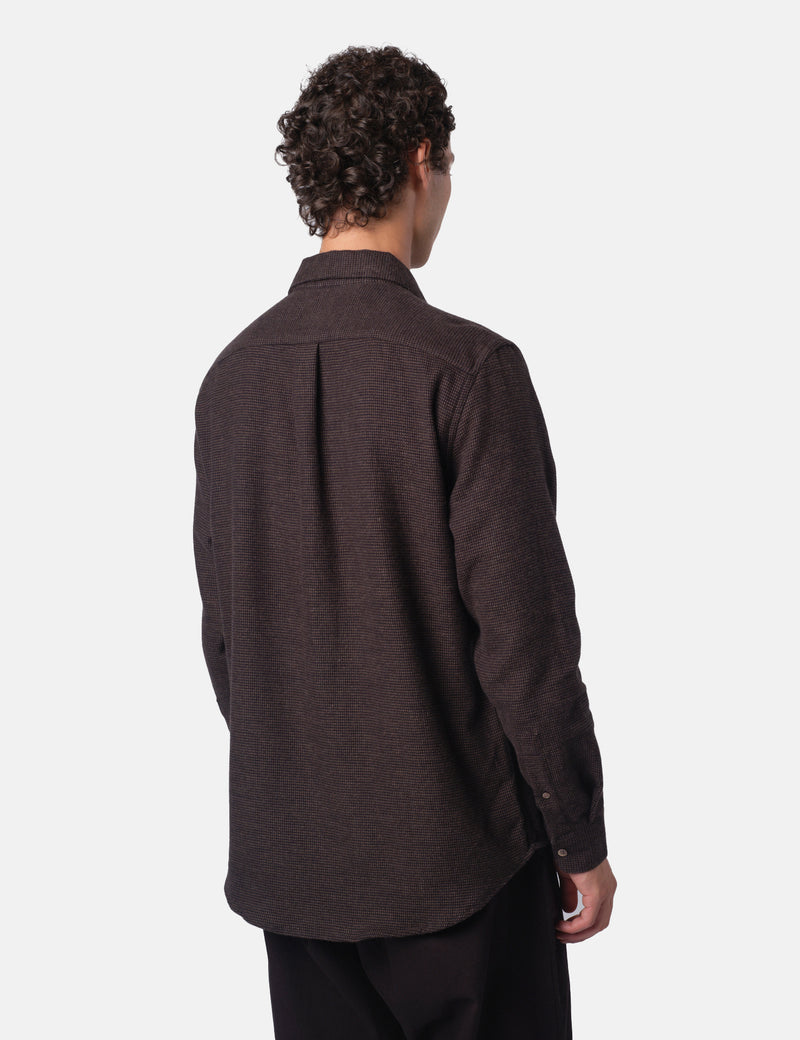 Portuguese Flannel Sounds Shirt - Brown
