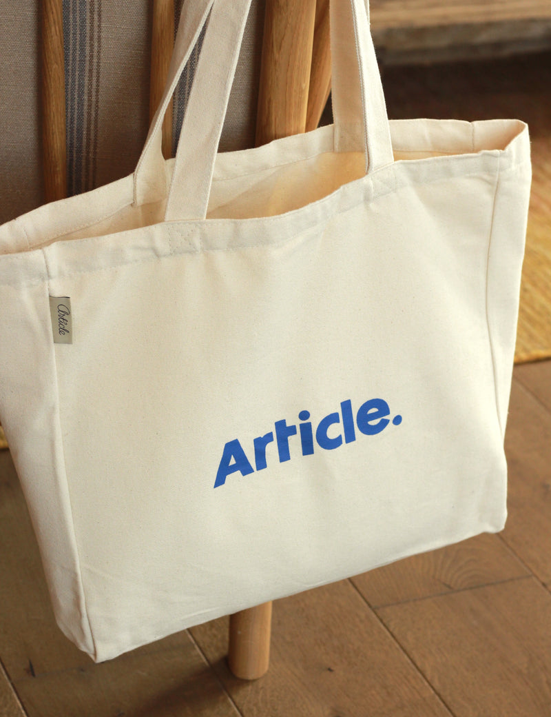 Article Organic Heavy Canvas Tote Bag - Ecru