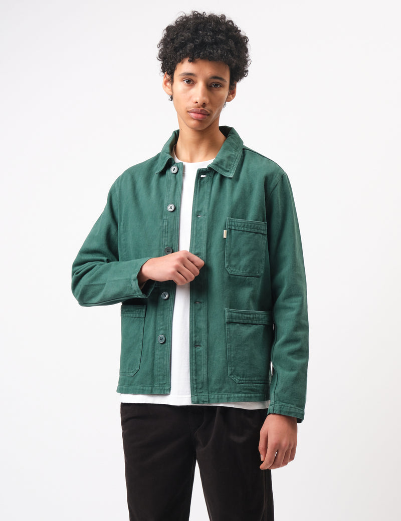 Bhode French Chore Jacket Mk.II - Ever Green