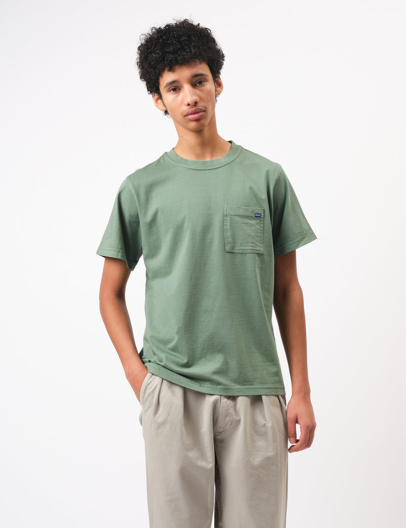 Bhode Everyday Pocket T-Shirt - Sage Green