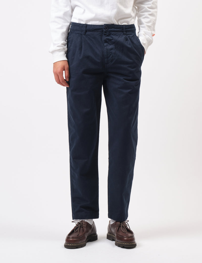 Bhode Everyday Tapered Pant - Midnight Navy Blue