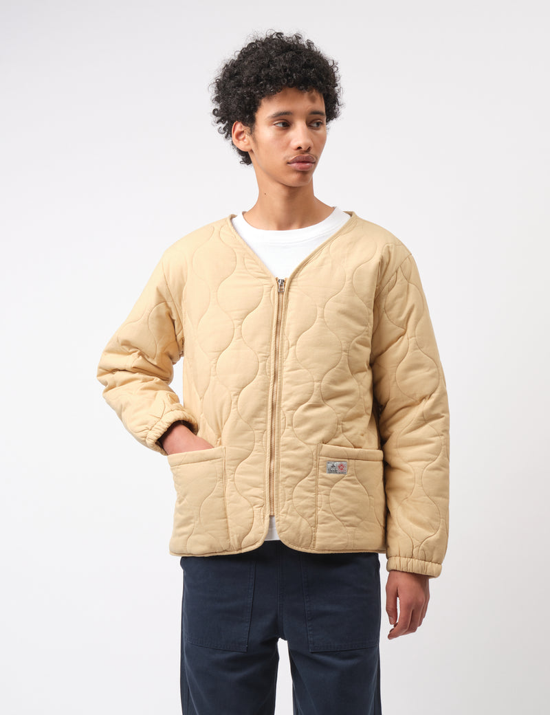 Bhode Quilted Jacket - Parchment