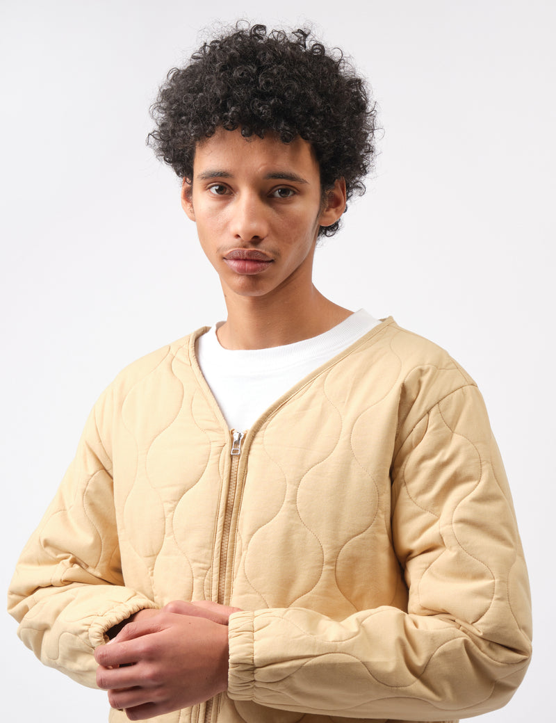 Bhode Quilted Jacket - Parchment