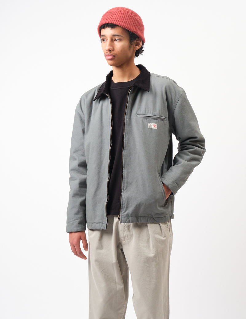 Bhode Mechanics Jacket Canvas (Insulated) - Moon Mist