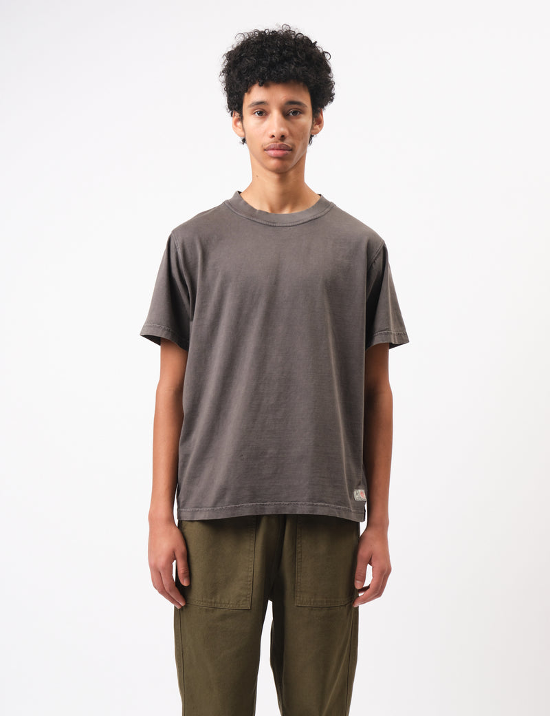 Bhode Pigment Washed Tee - Paloma Grey