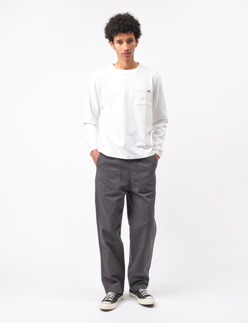 Bhode Fatigue Pant Canvas - Anthracite Grey