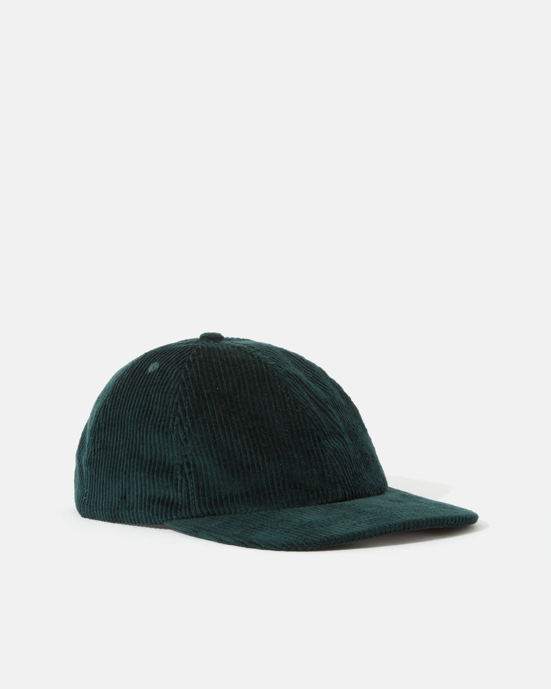 Bhode 6-Panel Cap (Cord) - Teal Green