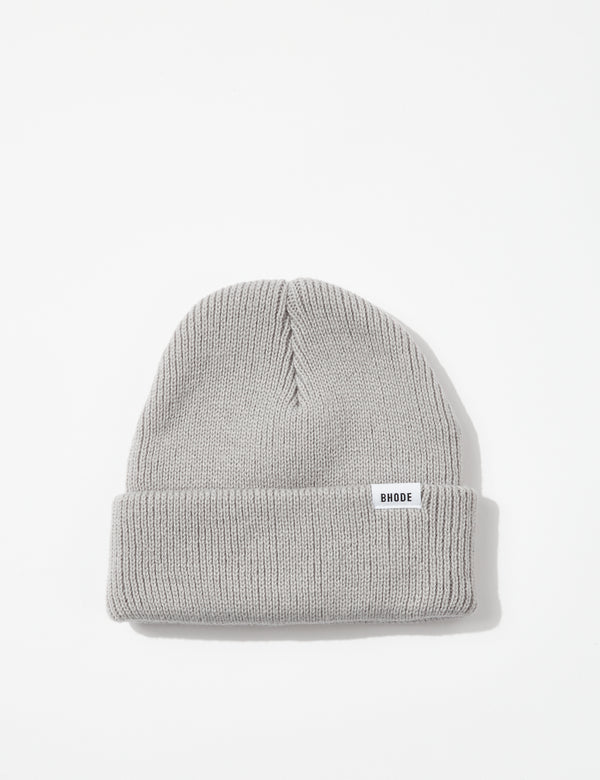 Bhode Everyday Beanie Hat - Cement Grey