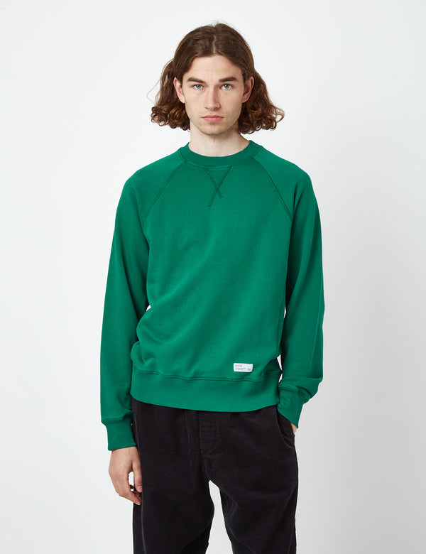 Bhode Archive Sweatshirt (Organic) - Pine Green