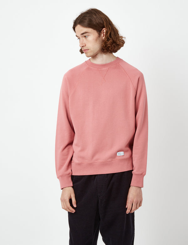 Bhode Archive Sweatshirt (Organic) - Dusty Rose Pink