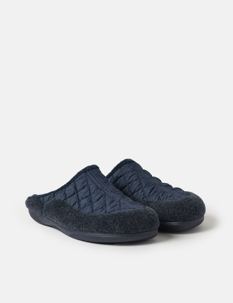 Gurus Cadiz Room Shoes Slippers - Navy Blue