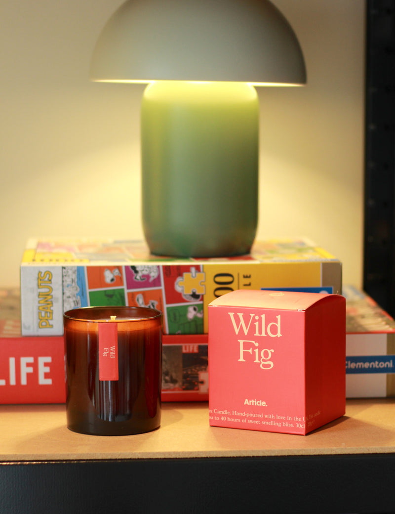 Article. Soy Candle UK Hand Poured - Wild Fig