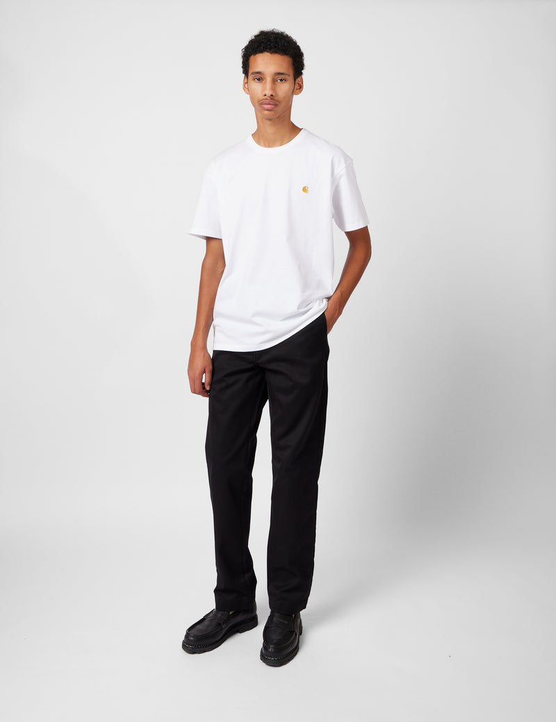 Carhartt-WIP Chase T-Shirt - White