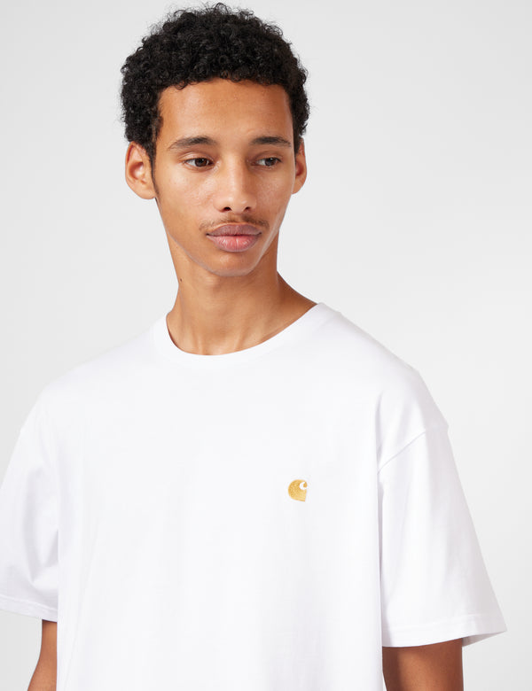 Carhartt-WIP Chase T-Shirt - White