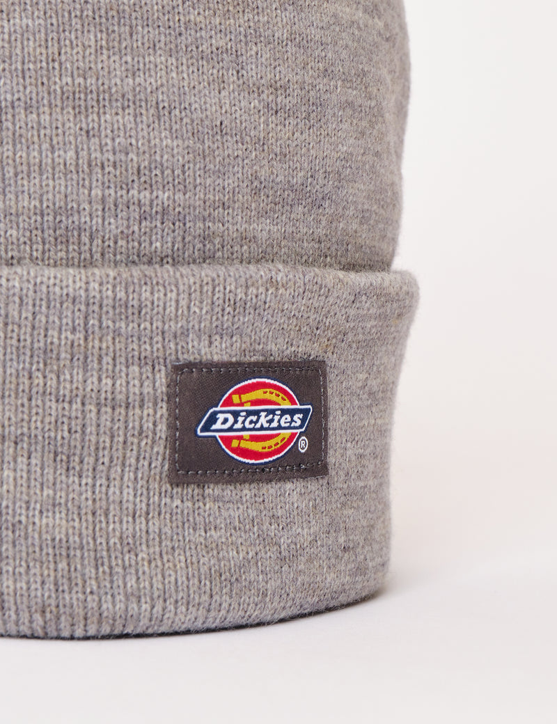 Dickies Gibsland Beanie Hat - Grey Melange