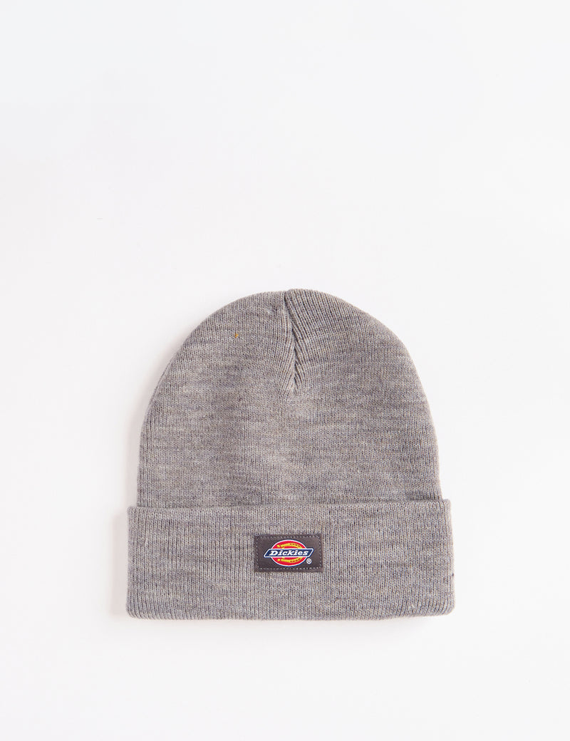 Dickies Gibsland Beanie Hat - Grey Melange