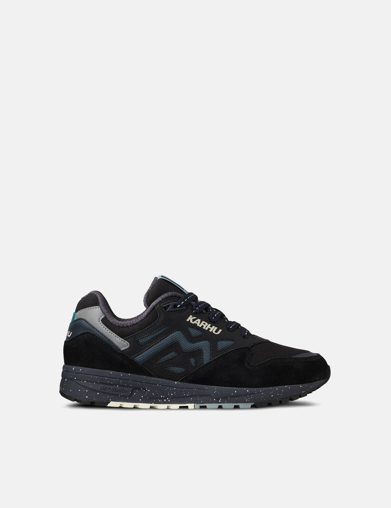 Karhu Legacy 96 Trainers - Jet Black/Stormy Weather Grey