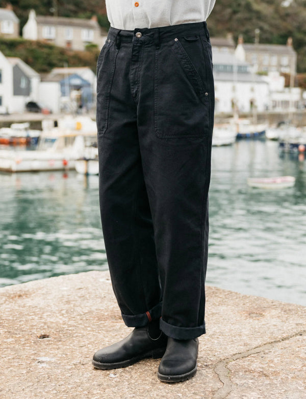 Finisterre Basset Fatigue Pant - Black