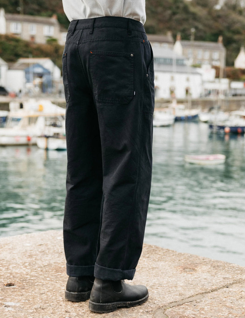 Finisterre Basset Fatigue Pant - Black