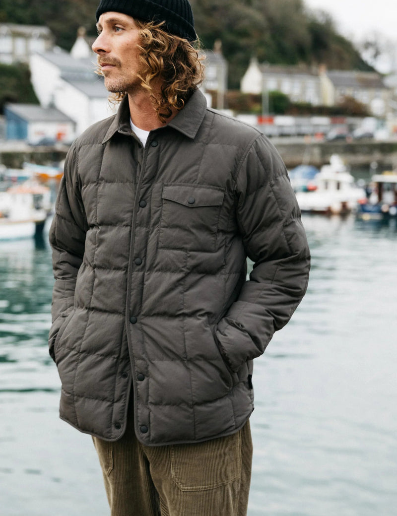 Finisterre Lapwing Shirt Jacket - Raven Black