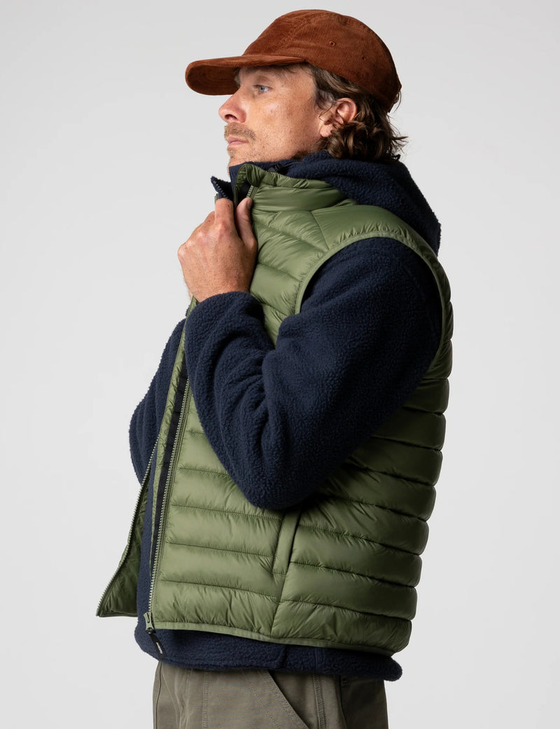 Finisterre Nimbus Gilet - Deep Seagrass Green