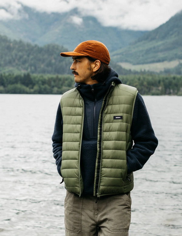 Finisterre Nimbus Gilet - Deep Seagrass Green