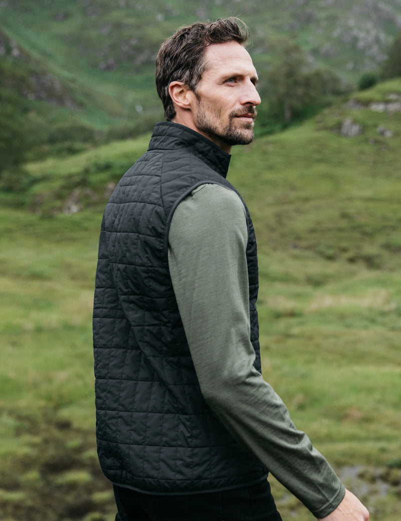 Finisterre Firecrest Gilet - Black