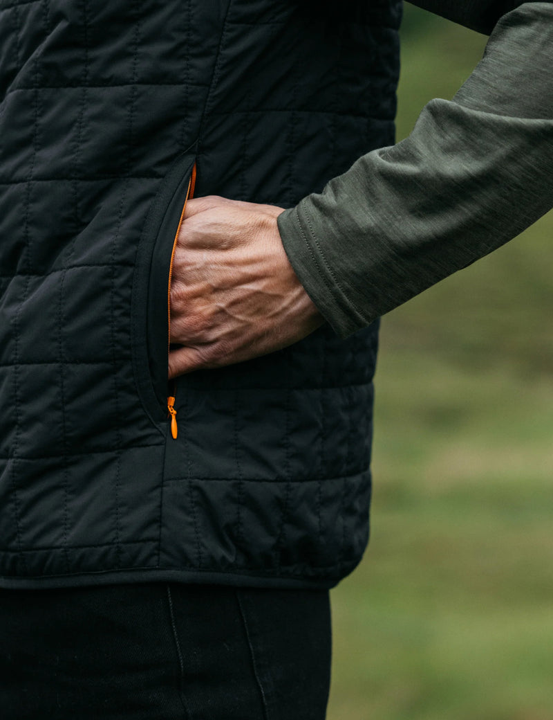 Finisterre Firecrest Gilet - Black