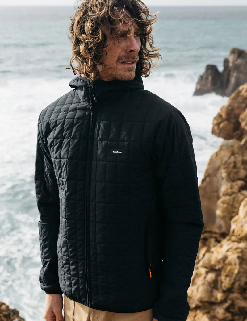 Finisterre Firecrest Hooded Jacket - Black