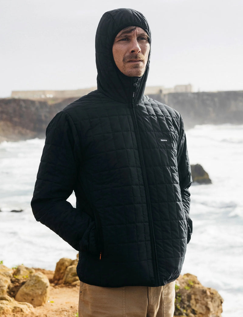 Finisterre Firecrest Hooded Jacket - Black