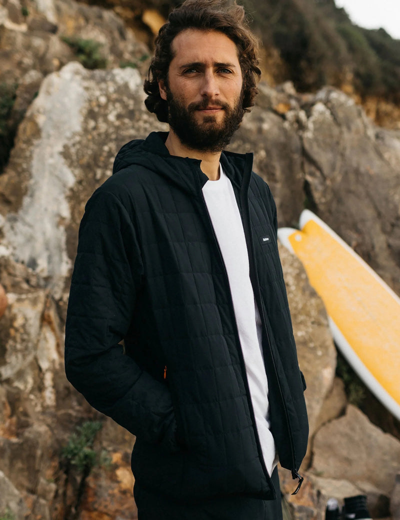 Finisterre Firecrest Hooded Jacket - Black