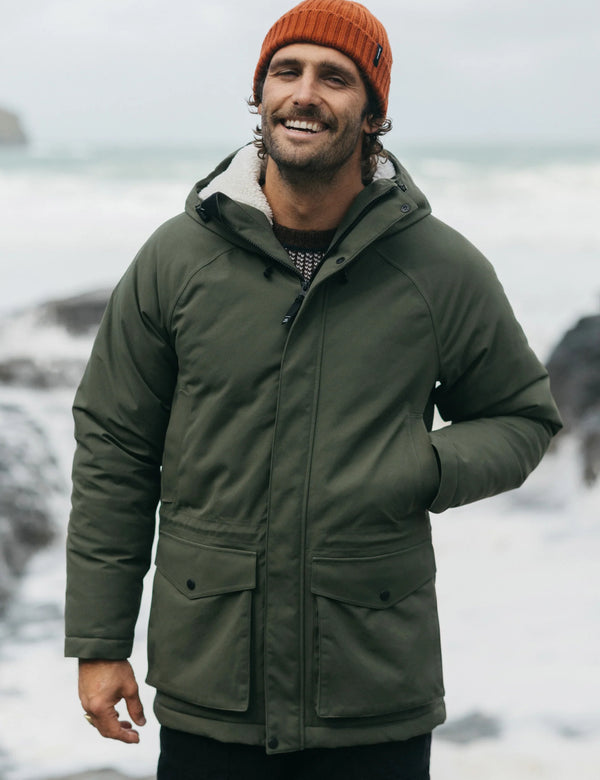 Finisterre Vellus Parka - Timber Green