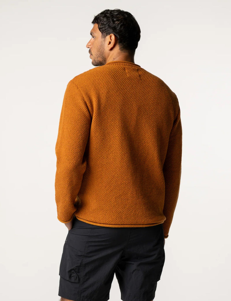 Finisterre Barents Jumper (Wool Mix) - Copper