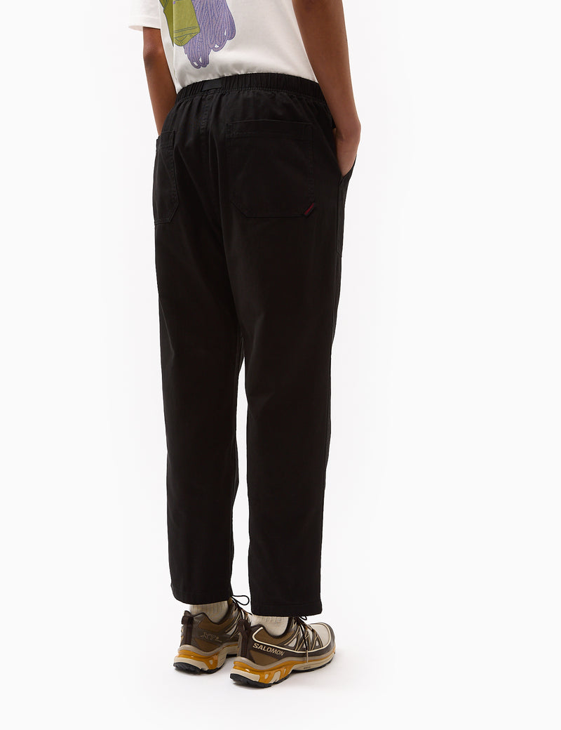 Gramicci Loose Tapered Ridge Pant (Organic Twill) - Black