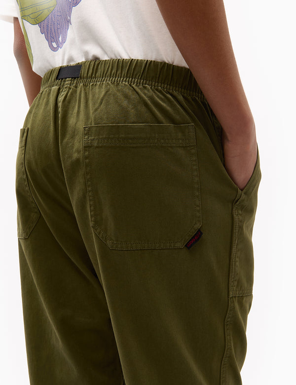 Gramicci Loose Tapered Ridge Pant (Organic Twill) - Olive Green