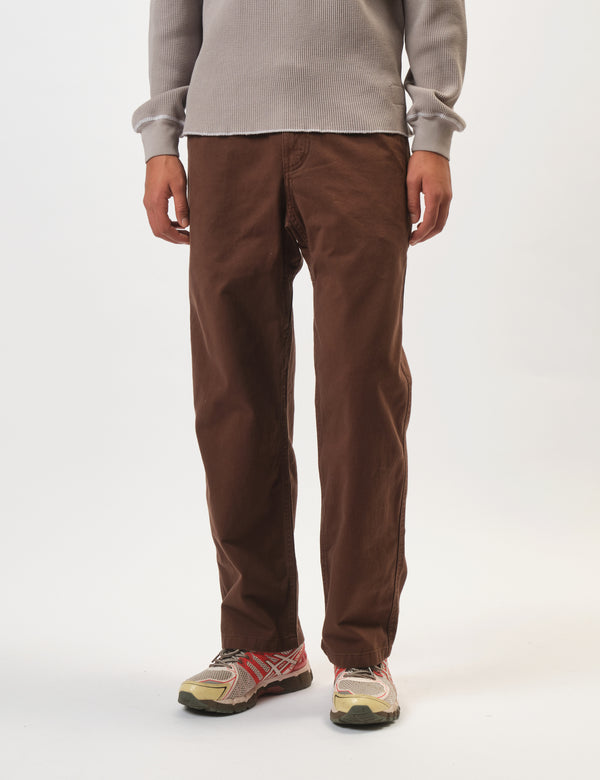 Gramicci G-Pant (Straight Fit) - Tobacco Brown